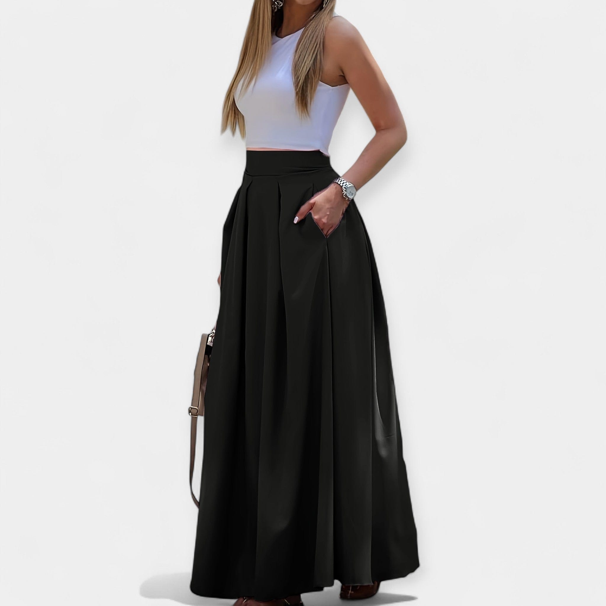 Jana – Elegantná midi sukňa – foto 7