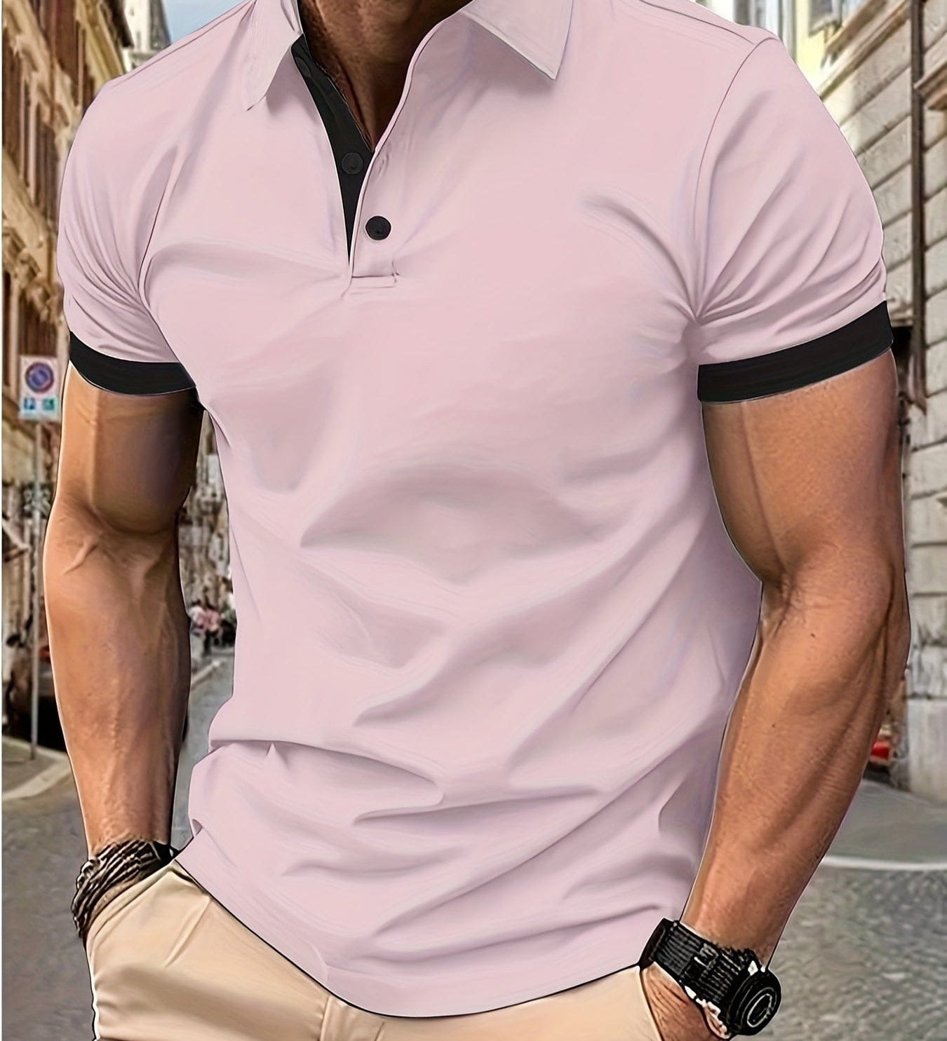 David – Pánske polo tričko – foto 6
