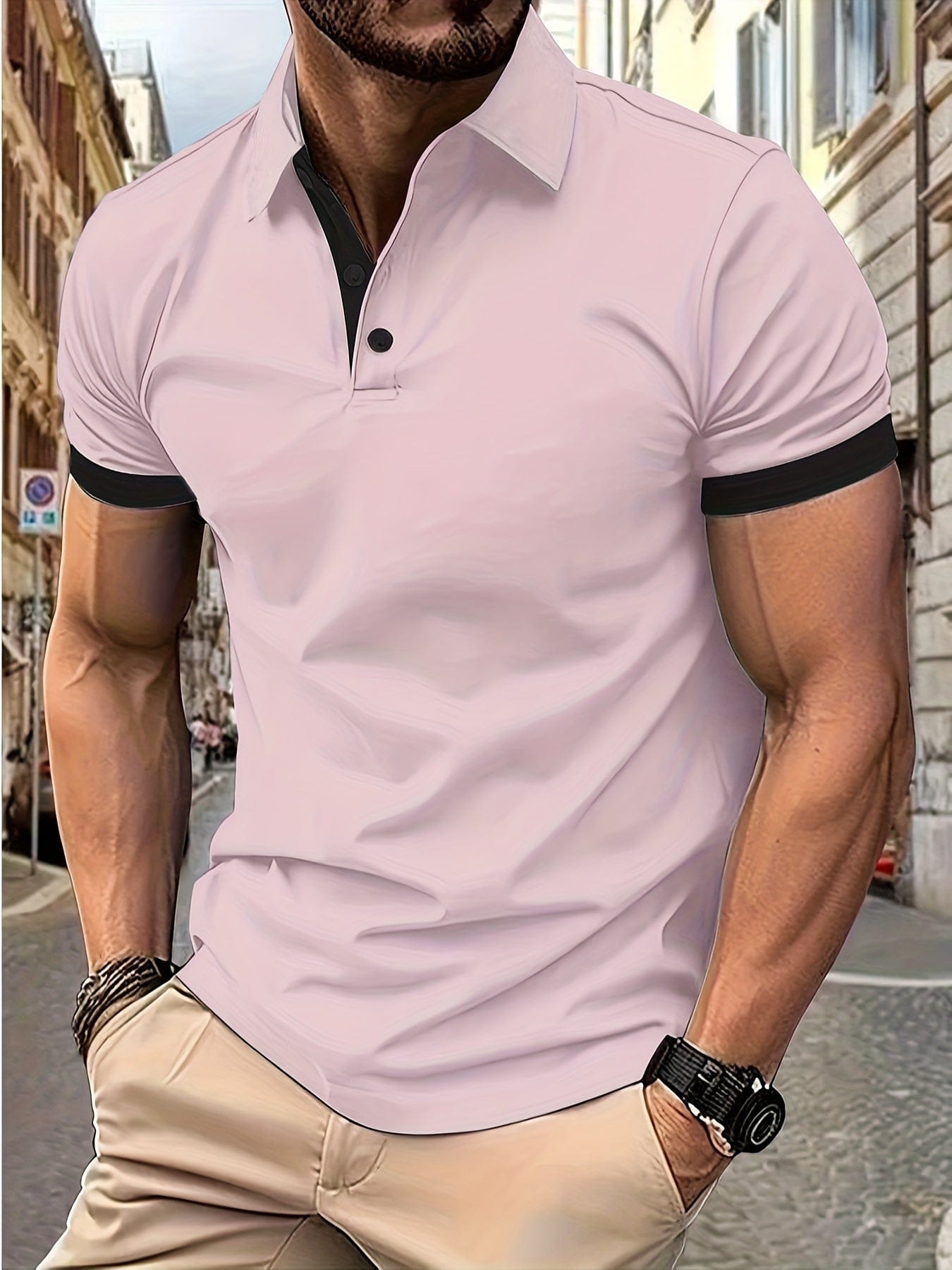 David – Pánske polo tričko – foto 6