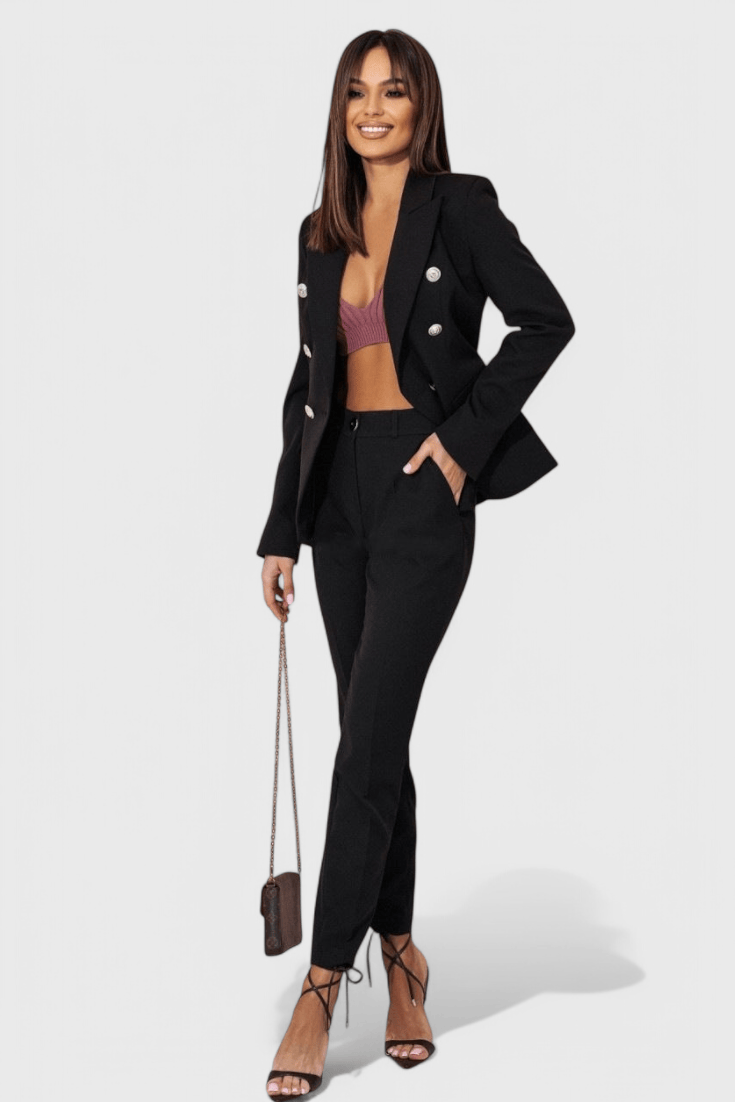 Rosalind – Elegantný komplet saka a nohavíc – foto 2