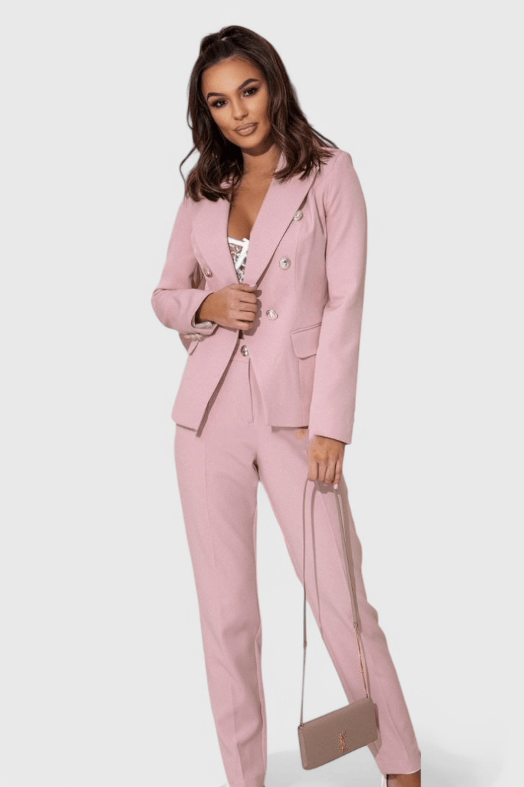 Rosalind – Elegantný komplet saka a nohavíc – foto 20