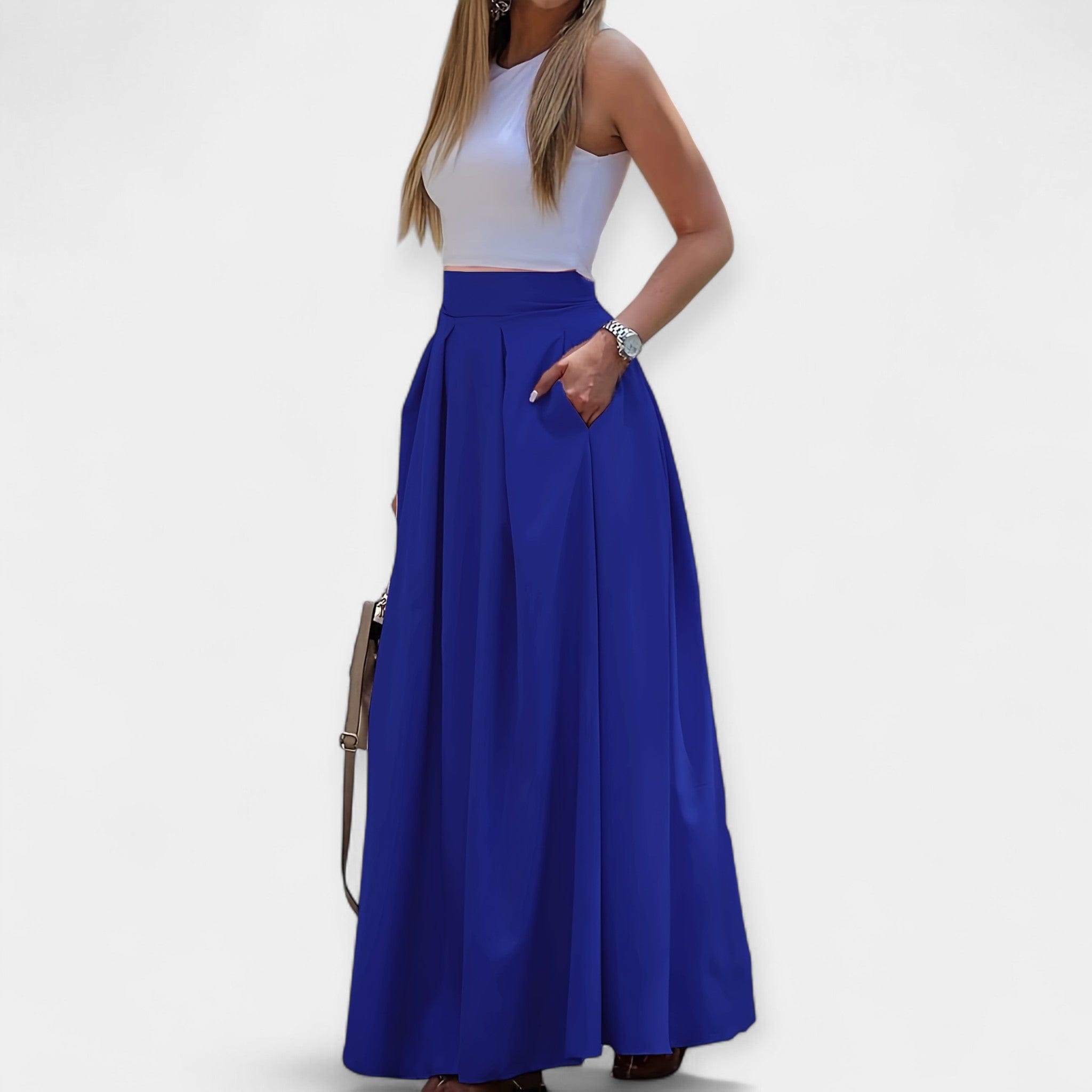 Jana – Elegantná midi sukňa – foto 8