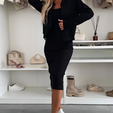 Tatiana – Komplet midi šaty a kardigán – foto 5