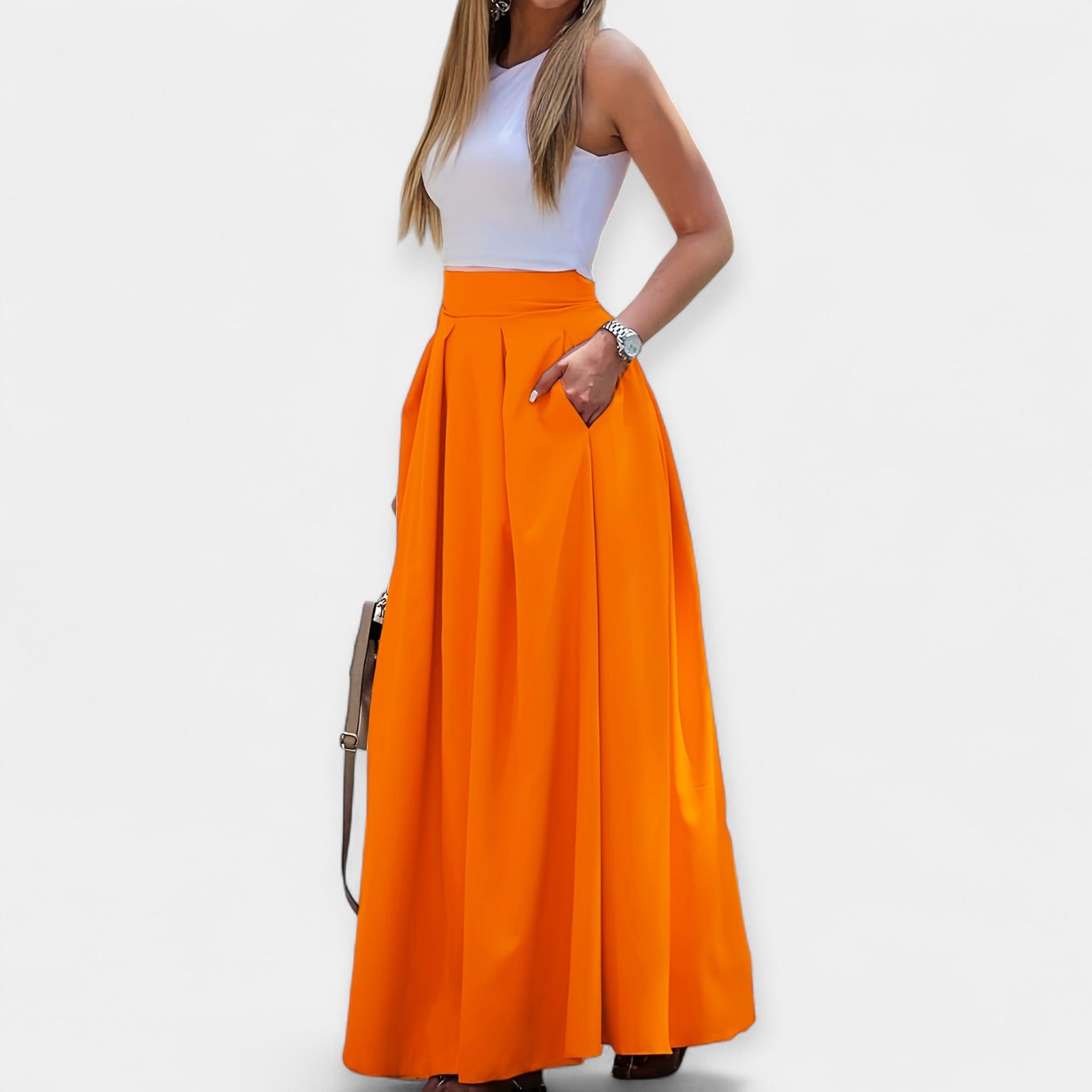 Jana – Elegantná midi sukňa – foto 10