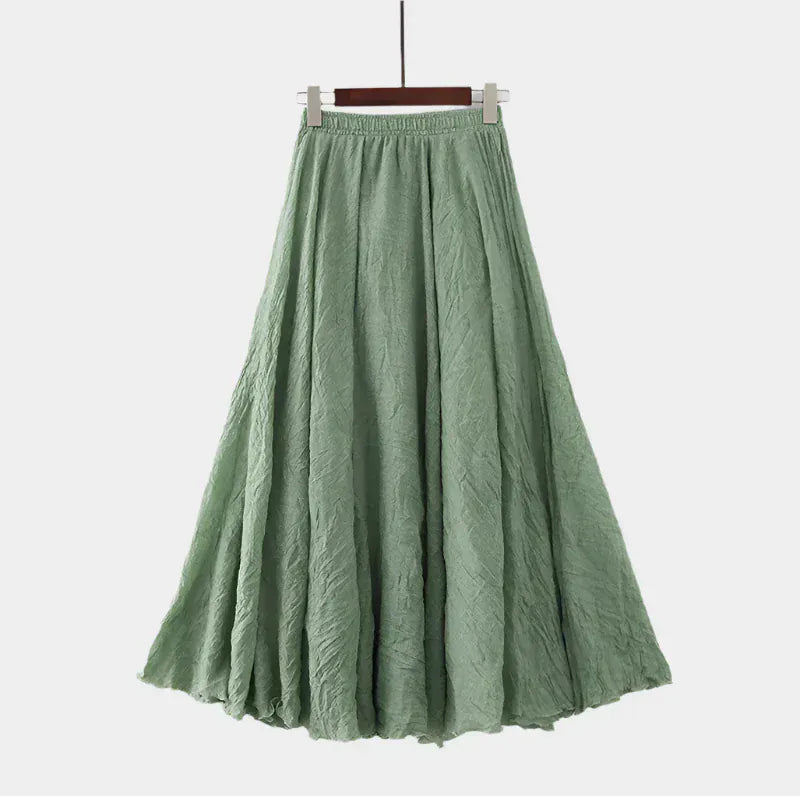 Ülle – Elegantná sukňa s vysokým pásom – foto 19
