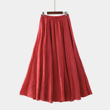 Ülle – Elegantná sukňa s vysokým pásom – foto 11