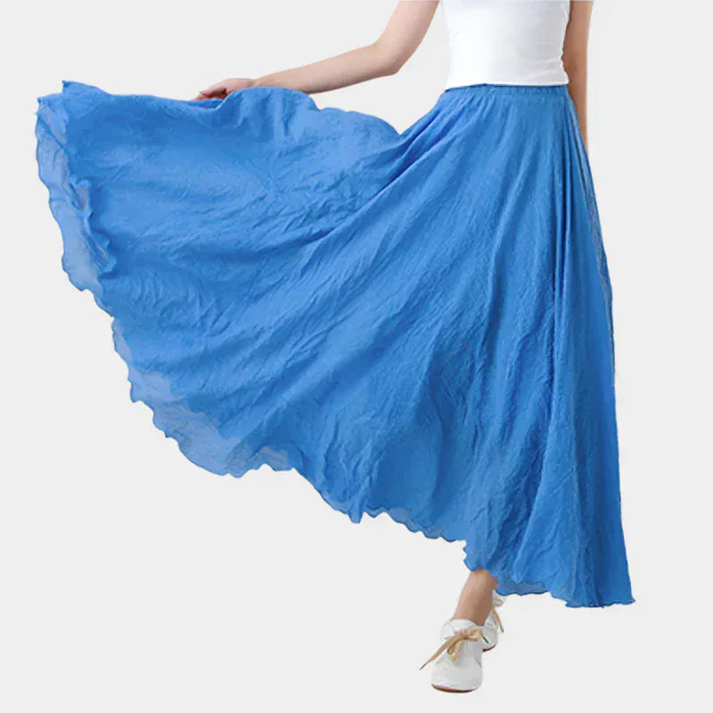 Ülle – Elegantná sukňa s vysokým pásom – foto 4