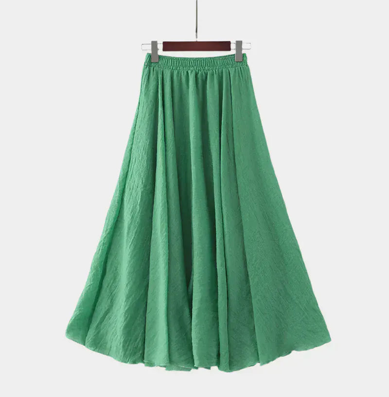Ülle – Elegantná sukňa s vysokým pásom – foto 18