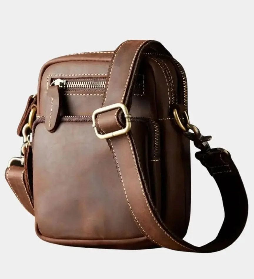 Rene – Vintage kožená taška cez rameno