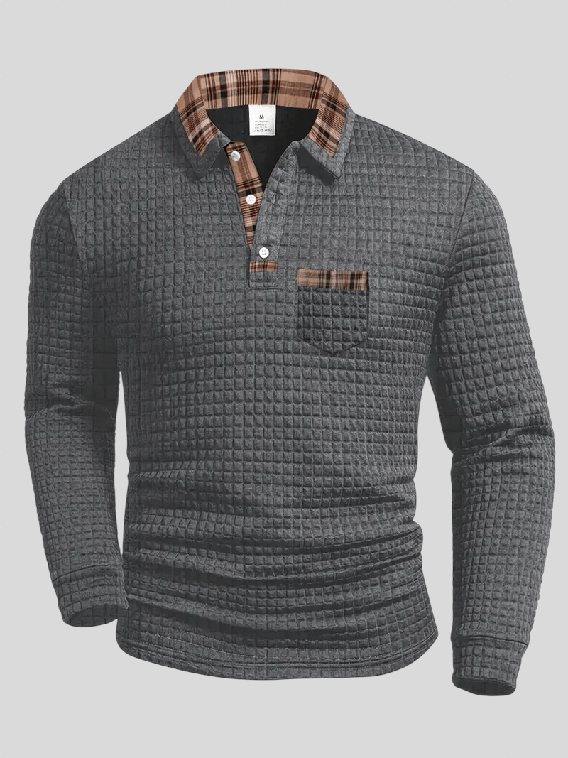 Dominik – Pruhované polo tričko – pánska elegancia – foto 3