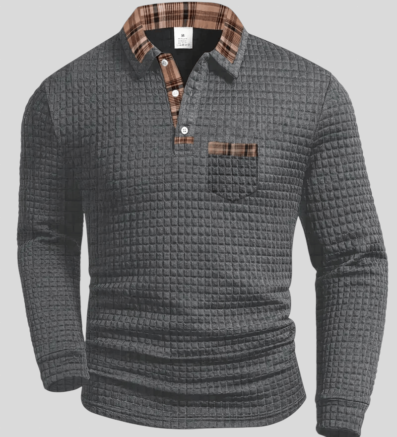 Dominik – Pruhované polo tričko – pánska elegancia – foto 3