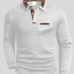 Dominik – Pruhované polo tričko – pánska elegancia – foto 5