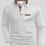 Dominik – Pruhované polo tričko – pánska elegancia – foto 5