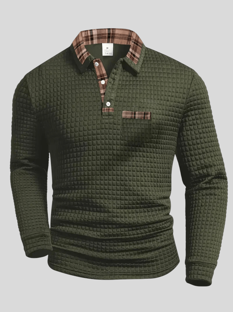 Dominik – Pruhované polo tričko – pánska elegancia