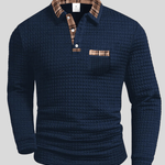 Dominik – Pruhované polo tričko – pánska elegancia – foto 2