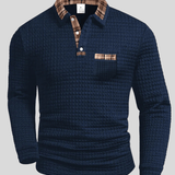 Dominik – Pruhované polo tričko – pánska elegancia – foto 2