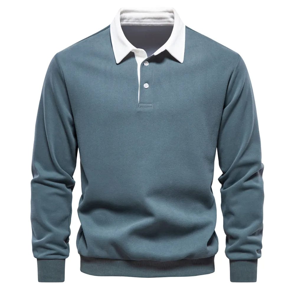 Urmo – Klasické pánske rugby polo tričko – foto 3