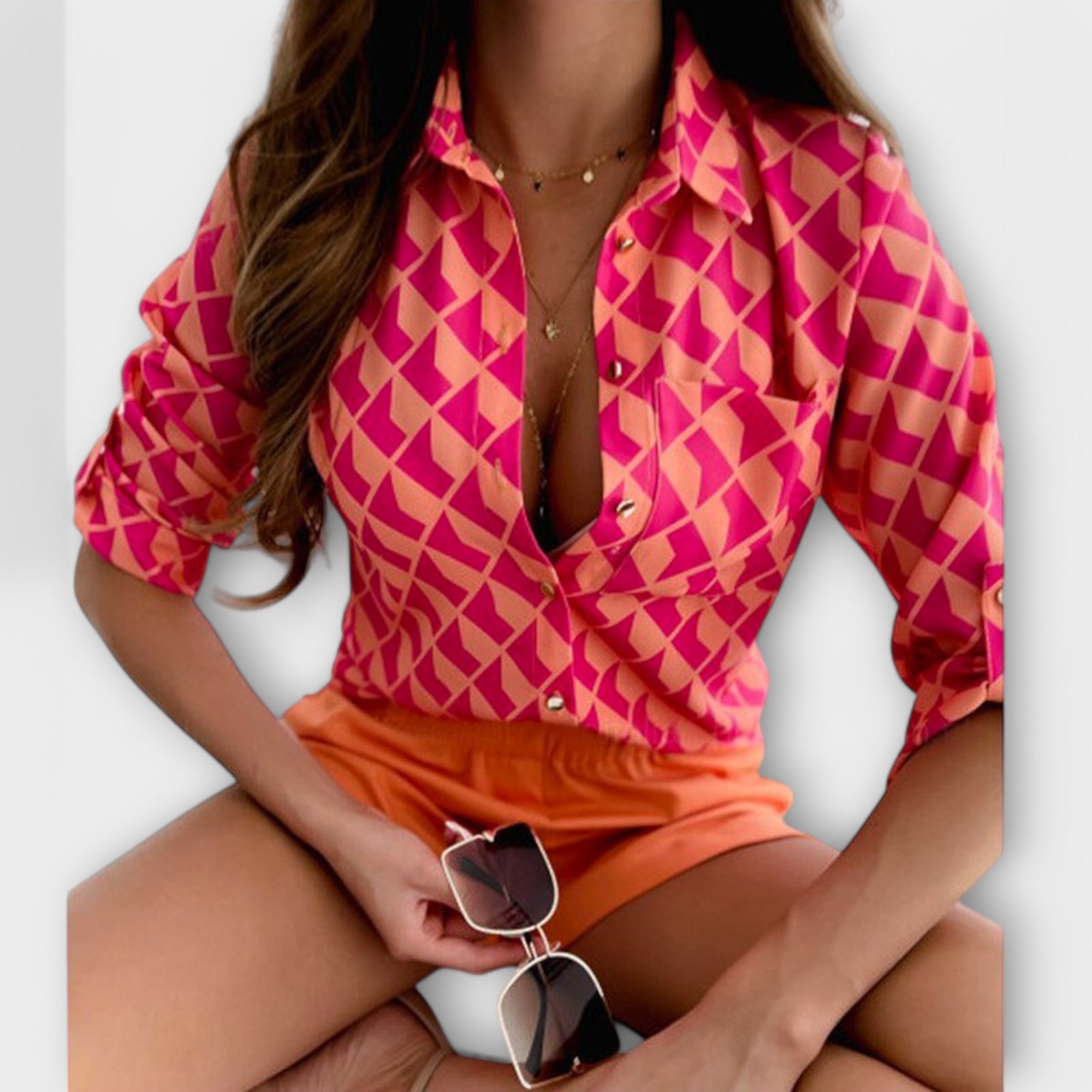 Clara – Klasická blúzka s golierom – foto 2
